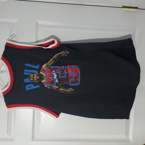 Majestic Los Angeles Clippers Chris Paul CP3 Basketball Fan Jersey Size Medium - Picture 4 of 8